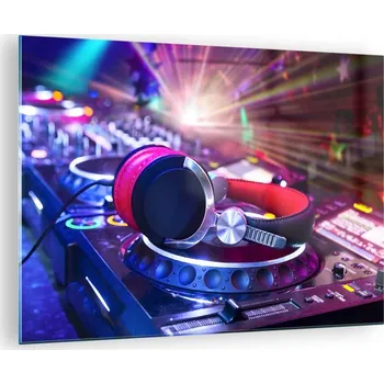 Obraz Obraz na skle do obýváku ložnice 70x50 hudba foto obrazy na zeď sklo