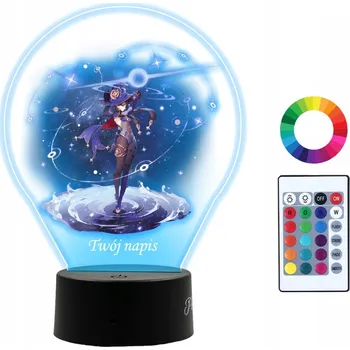 Lampička Plexido vícebarevná Noční lampa