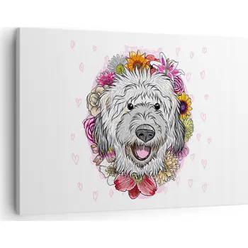 Obraz Obraz na plátně do obýváku, ložnice 70x50 abstrakce foto obrazy na zeď