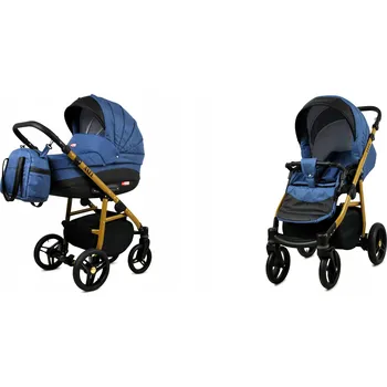 Kočárek Dětský kočárek 2v1 hluboký a sportovní BabyLux AXEL