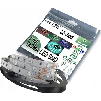 LED páska LED pásek Led-one RGB 12V DC IP20 1m 7,2W vícebarevný