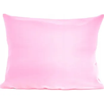 Povlečení RŮŽOVÝ SATÉNOVÝ POVLEK NA POLŠTÁŘ ZIP 50X70