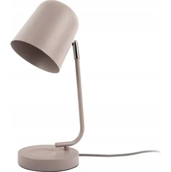 Lampička STOLNÍ LAMPA NA PSACÍ STŮL NASTAVITELNÁ KOVOVÁ BÉŽOVÁ KLASICKÁ výška 38,5 cm