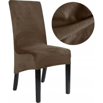 Prostěradlo Potah na židli MEBLE ODNOWA hnědý