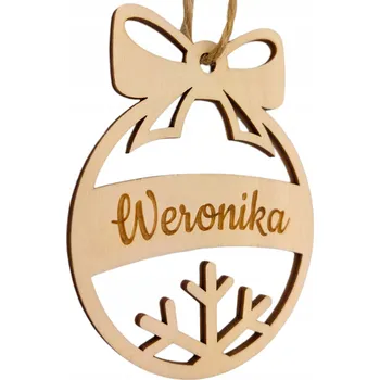 Vánoční dekorace Vánoční Vánoční Koule se jménem, libovolným textem, VÁNOČNÍ DÁREK vánoční stromeček