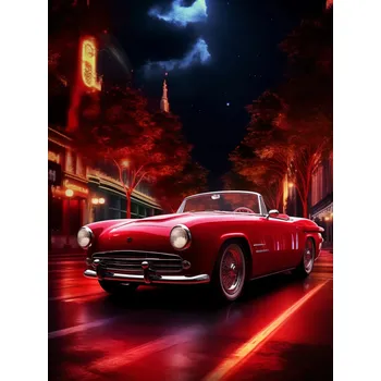 Plakát Plakát s motivem motorismu "Vřesk" bez rámu, 60 x 80 cm