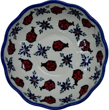 Keramická miska květina, keramika Bolesławiec