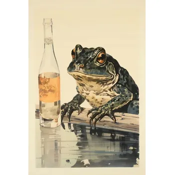 Plakát Plakát Bahenní Moták Reflexe bez rámu 61 x 90,5 cm