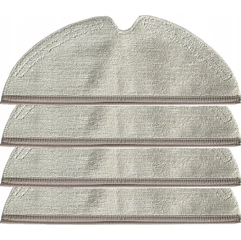 Sada mopovacích hadříků Asahi pro Xiaomi Roborock, hnědé, 4 kusy