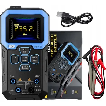 Multimetr FNIRSI DMT-99 digitální multimetr, ruční, s barevným displejem