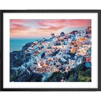 Obraz Foto obraz plakát na zeď v černém rámu 50x40 krajina do obýváku