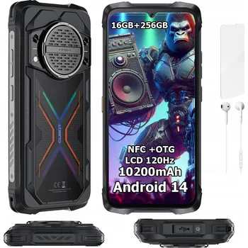 Mobilní telefon Cubot King Kong Power 3 6,72\" FHD+ 100MP 6/256 GB 4G černý