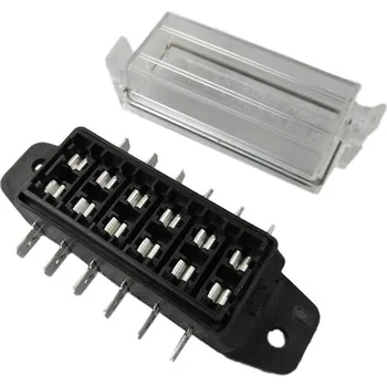 Autopojistky POUZDRO NA PLOCHÉ POJISTKY, 6 POJISTEK