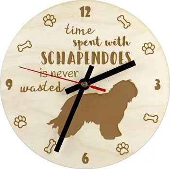 Hodiny Nástěnné hodiny Art-Dog béžové 30 cm