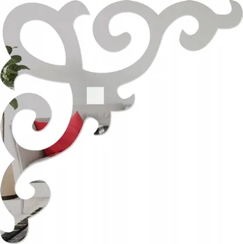 Samolepící dekorace 3D DEKORACE ZRCADLOVÁ NÁLEPKA NA NÁBYTEK