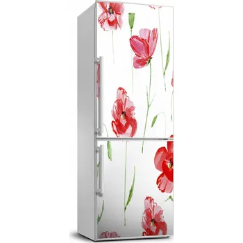 Fototapeta Samolepicí fólie / Fototapeta na ledničku - Vlčí máky 70x190 cm