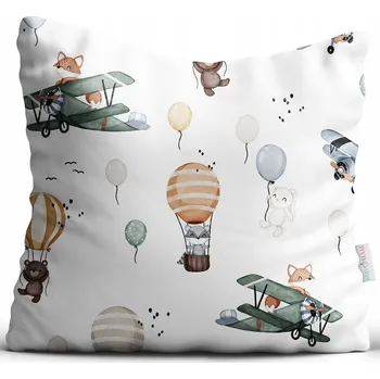 Polštář POVLEČENÍ NA POLŠTÁŘEK JASIEK 40x40 cm DEKORAČNÍ PREMIUM BABYMAM