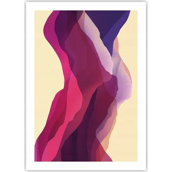 Obraz Plakát bez rámu do obýváku ložnice 50x70 abstrakce moderní módní obraz