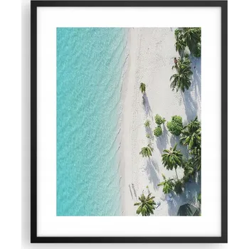 Obraz Obraz plakát na zeď v černém rámu 40x50 krajina plakáty do obývacího pokoje