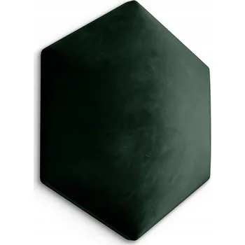 Obraz ČALOUNĚNÉ PANELY MEDOVÁ PLÁSTEV LAHVOVÁ ZELEŇ