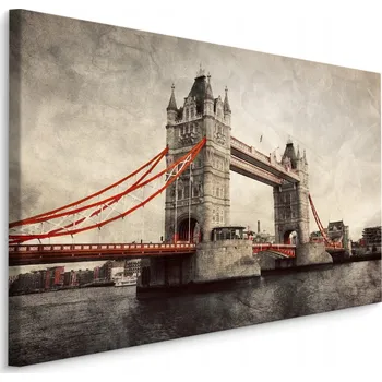 Obraz Obraz na zeď MOST Tower Bridge Retro styl 70x50