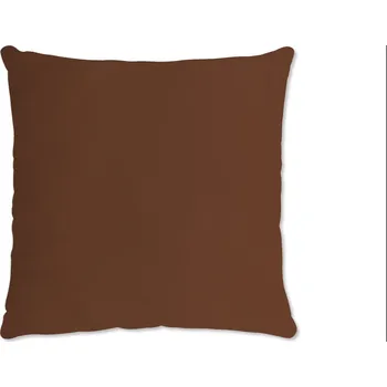 Povlečení Saténový povlak na polštář hnědý