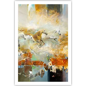 Obraz Obraz plakát do obýváku nebo ložnice 61x91 cm - abstraktní motiv, plakáty na zeď bez rámu