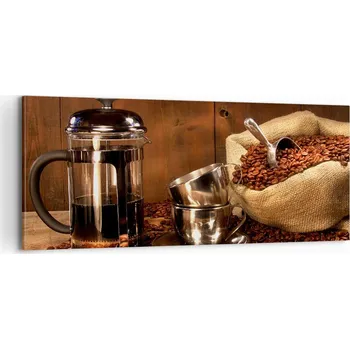 Obraz Foto obraz na plátně 100x40 gastronomie obývací pokoj ložnice na zeď velký