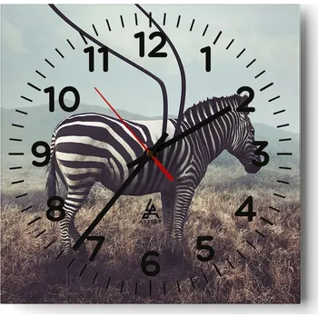 Hodiny Nástěnné hodiny do obýváku 40x40 Abstrakce Tiché hodiny Skleněné hodiny Bez hlučnosti