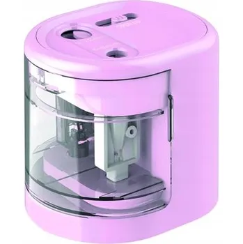 Ořezávátko Elektrické ořezávátko, dvojité Rapesco růžové