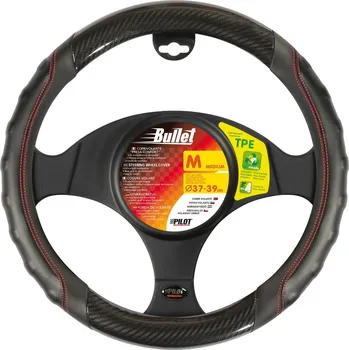 Potah na volant POTAH NA VOLANT 37-39,5 CM ČERNÝ BÉŽOVÝ 42400