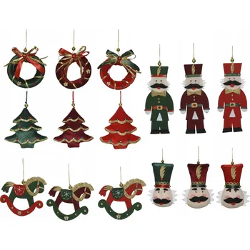 Vánoční dekorace Vánoční ozdoby na stromeček, různé vzory