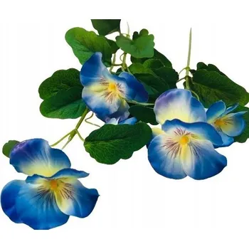 umělá květina 3x MAČEŠKY umělé květiny NA DEKORACE košíku květináče Velikonoce dekorace