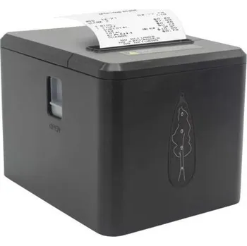 Pokladní tiskárna Birch CV2-UN Pokladní tiskárna s řezačkou, USB+LAN, černá, tisk v českém jazyce