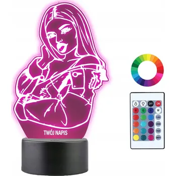 Lampička Plexido vícebarevná Noční lampa