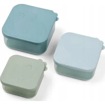 Done by Deer Sada dóz na potraviny 3 ks Friends Blue