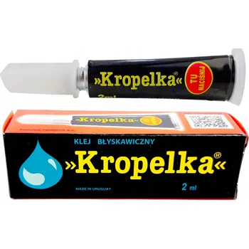Průmyslové lepidlo Kyanoakrylátové lepidlo Kropelka 2 ml béžové