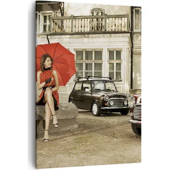 Obraz Obraz na plátně do obýváku, ložnice 50x70 žena obrazy na zeď canvas