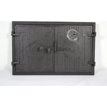 Pec na pizzu Litinová dvířka do pece na pizzu a chleba +500 °C