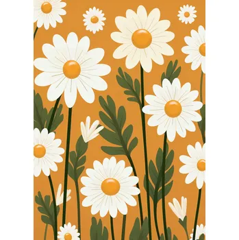 Plakát Plakát Slunečná zahrada bez rámu 39,5 x 55 cm