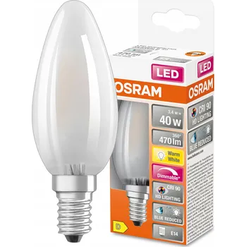 Žárovka LED žárovka E14 3,4W 2700K CRI90 Stmívatelná OSRAM