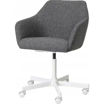 Jídelní židle IKEA TOSSBERG/MALSKAR Židle Gunnared šedá/bílá