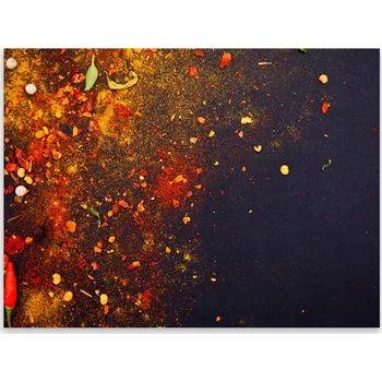 Kuchyňské prkénko Skleněná Ochranná Deska a Krájecí Prkénko | Indukce, Sporák ds-0558