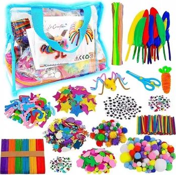 kreativní sada KREATIVNÍ VÝTVARNÝ SET PRO DĚTI 2000 dílků LaCreativa DÁREK NA DOVOLENOU