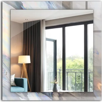 Zrcadlo Zrcadlo Coloray nástěnné čtverec 600 x 600 mm