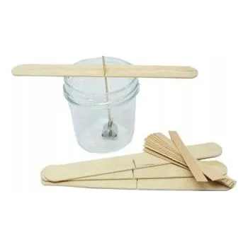 Obraz 5 x Dřevěný knot do vosku, stabilizátor, 8 cm