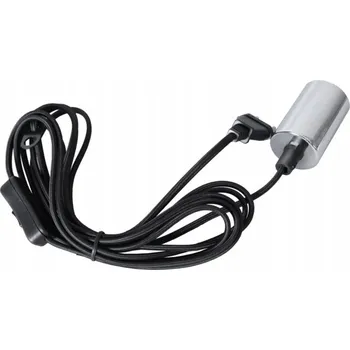 elektrický kabel Švédská šňůra s ozdobnou objímkou E27 STIL