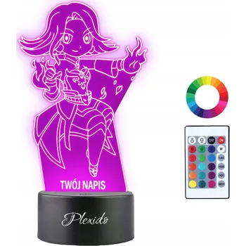 Lampička Plexido vícebarevná Noční lampa