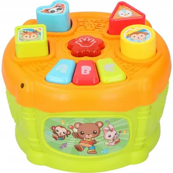 Hračka pro nejmenší Interaktivní bubínek (modrý)