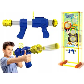 27v1 Štít Střelnice Pistole Pěnové Kulky Střelba Cíl Kachna Stojící